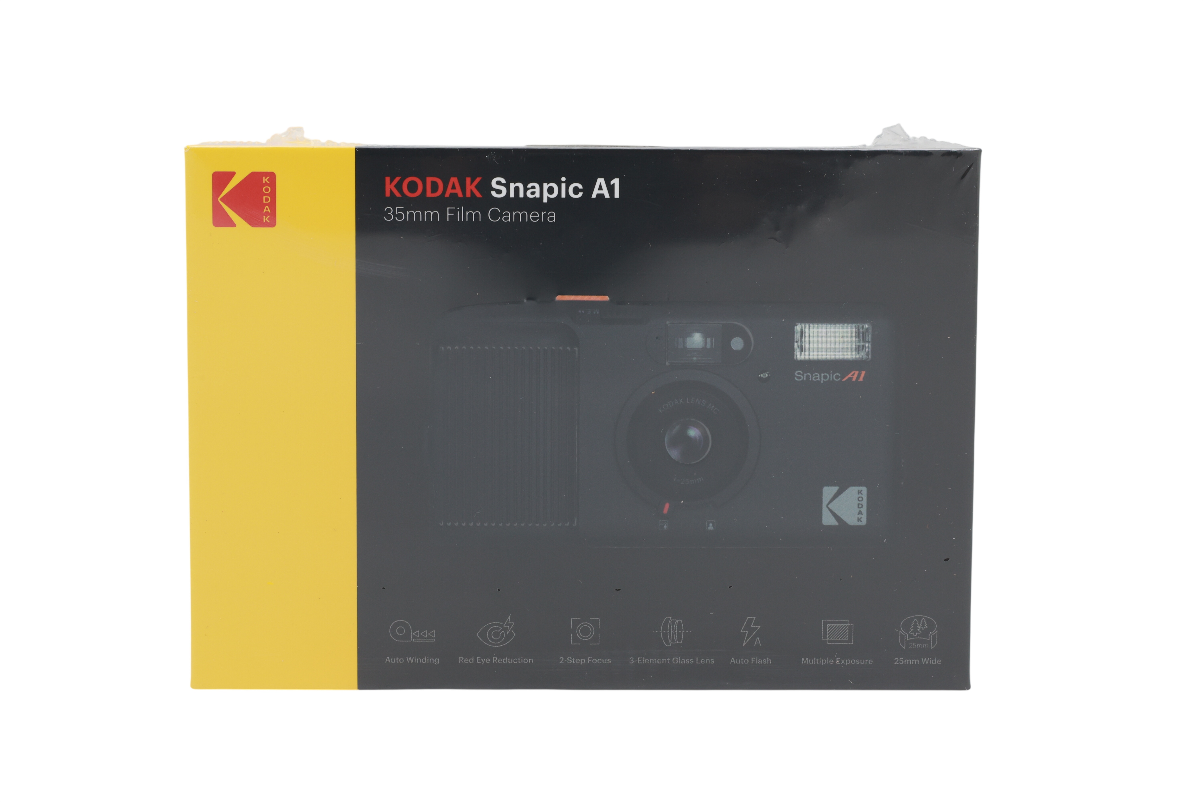 Kodak Snapic A1 35 mm:n filmikamera, harmaa