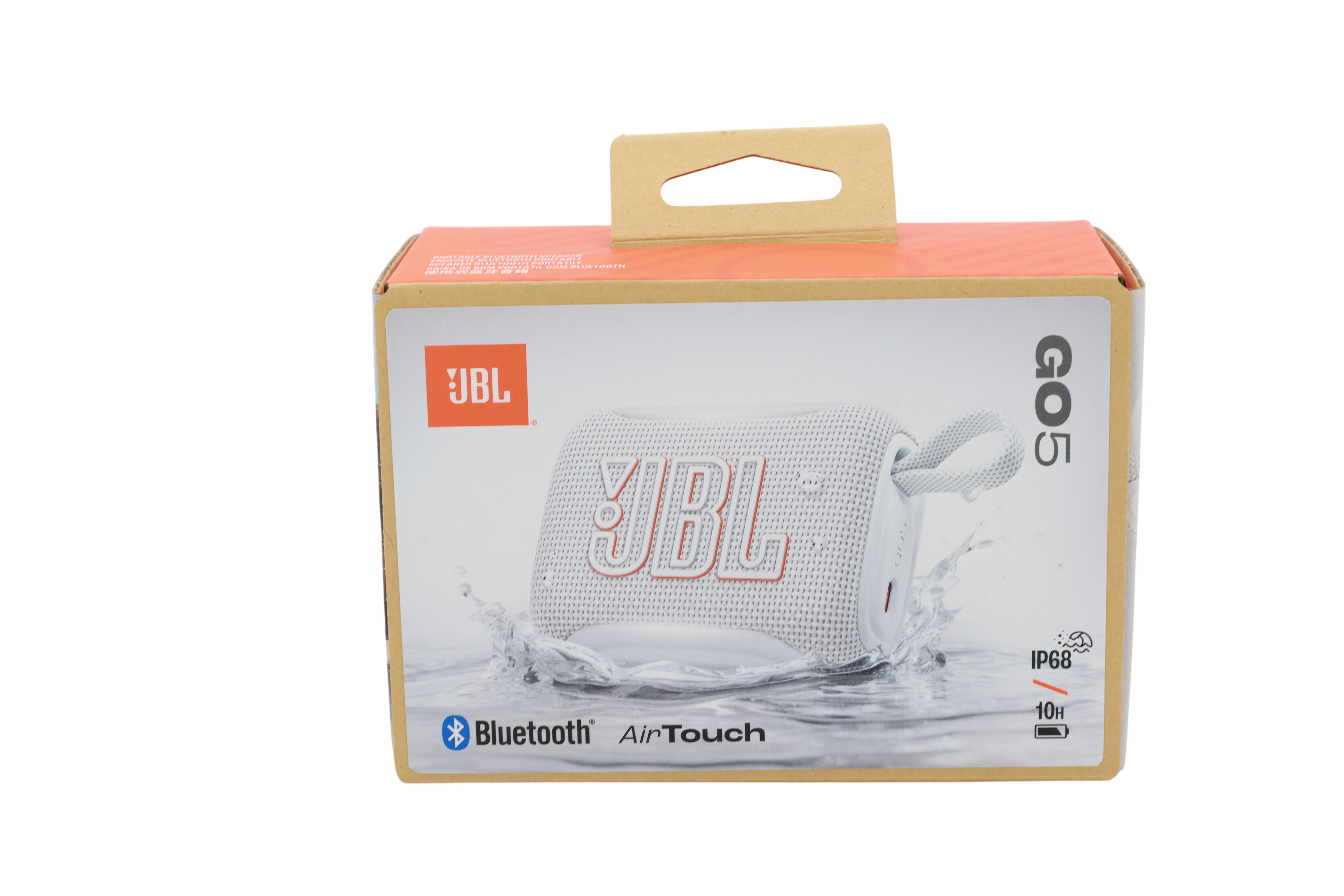 JBL GO 5 – erittäin kannettava Bluetooth-kaiutin, valkoinen
