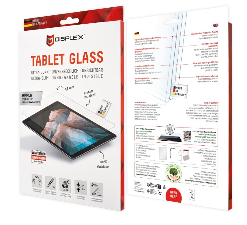 "DISPLEX Hybrid Glass iPad Air 11"" (2024–2025)"