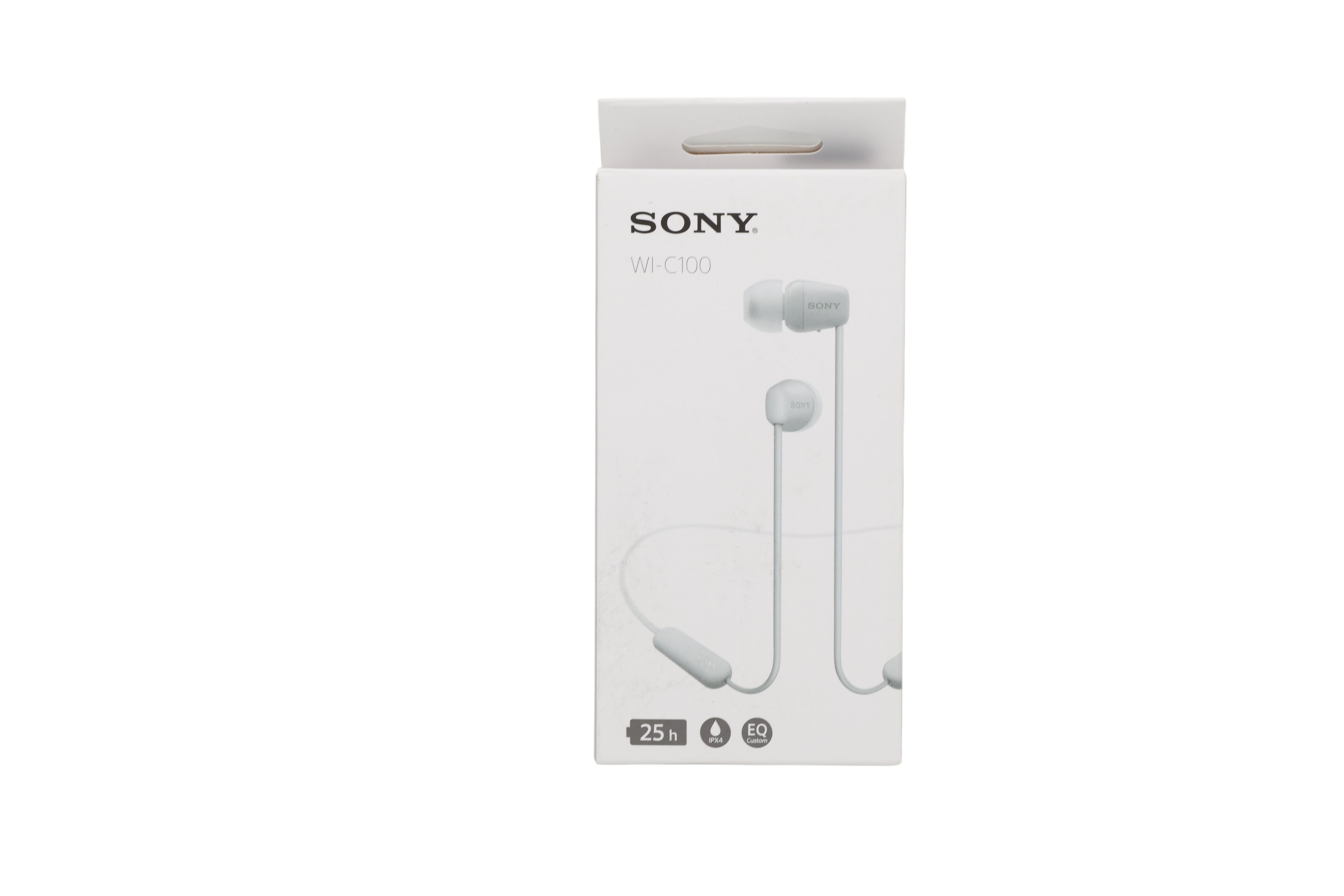 Sony WI-C100 langattomat in-ear-kuulokkeet, valkoiset
