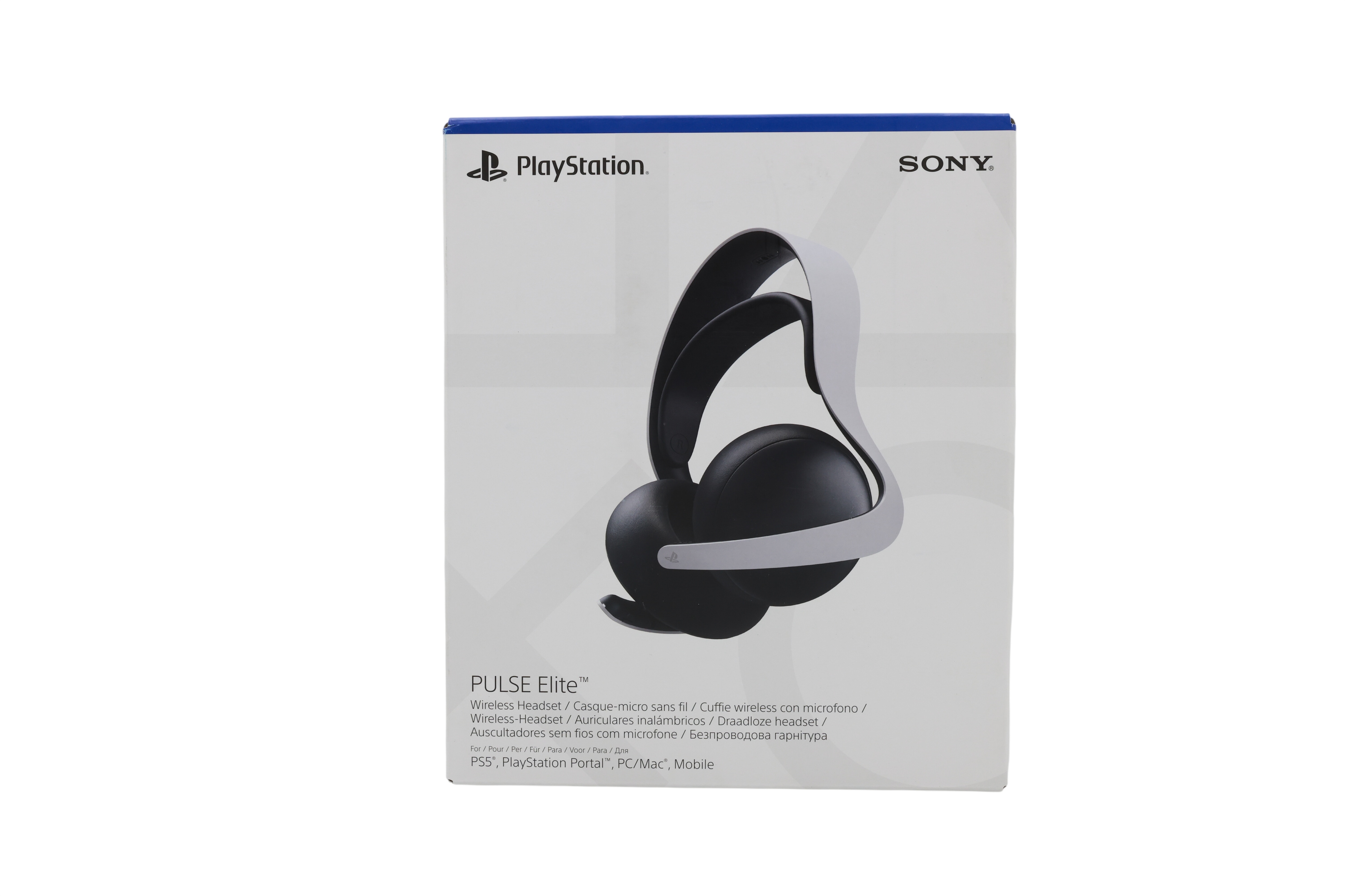 Sony PULSE Elite -langaton kuulokemikrofoni, valkoinen–musta