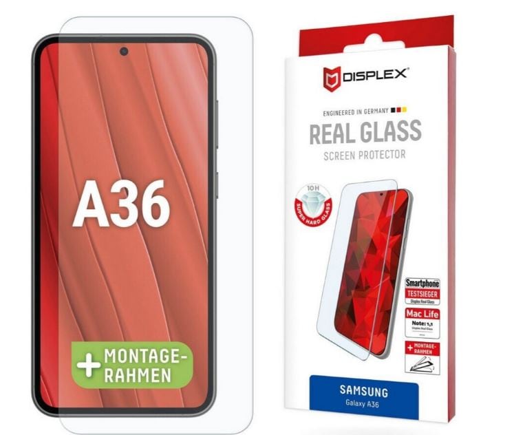DISPLEX-suojalasi Samsung A36, A56 5G, S24 FE, S25 FE, kirkas