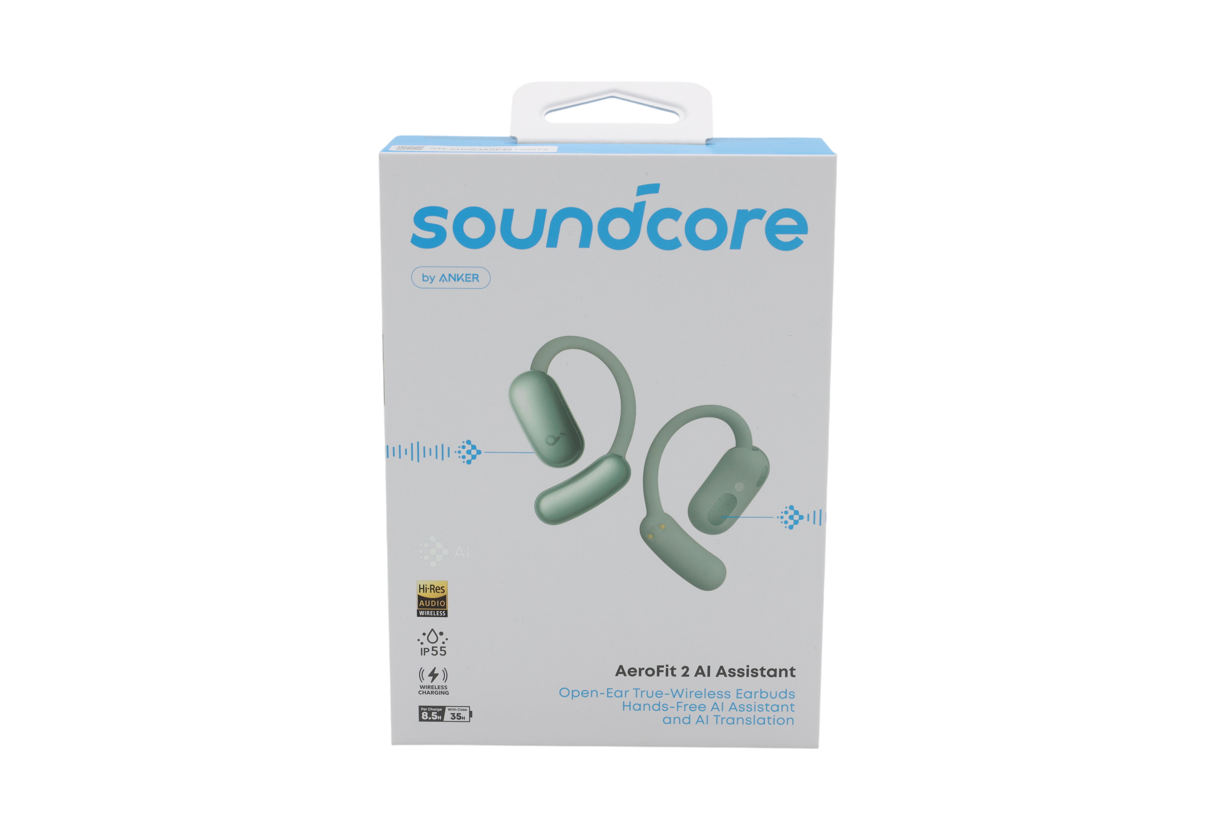 soundcore AeroFit 2 – Vihreä – AI