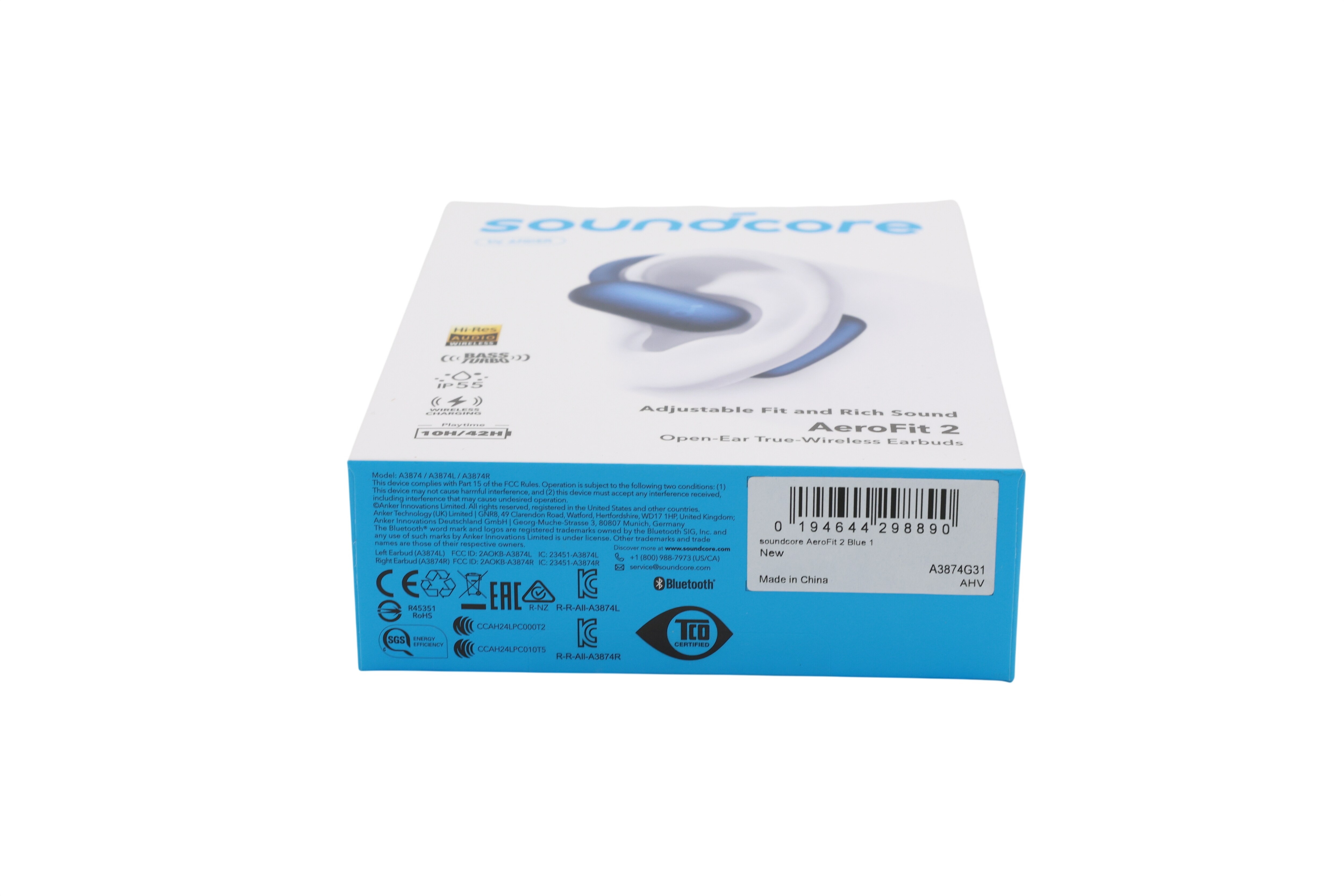 soundcore AeroFit 2 – Sininen