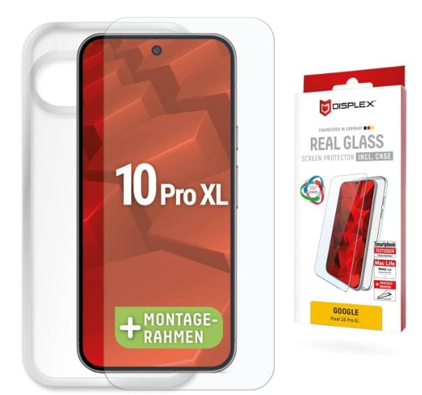 DISPLEX Real Glass -suojakotelo Google Pixel 10 Pro XL:lle