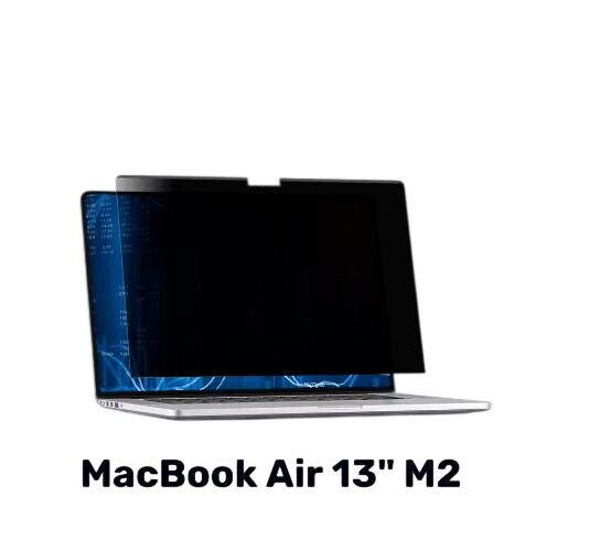 Green MNKY MacBook Air 13 M1/M2/M3 – magneettinen yksityisyydensuojakalvo