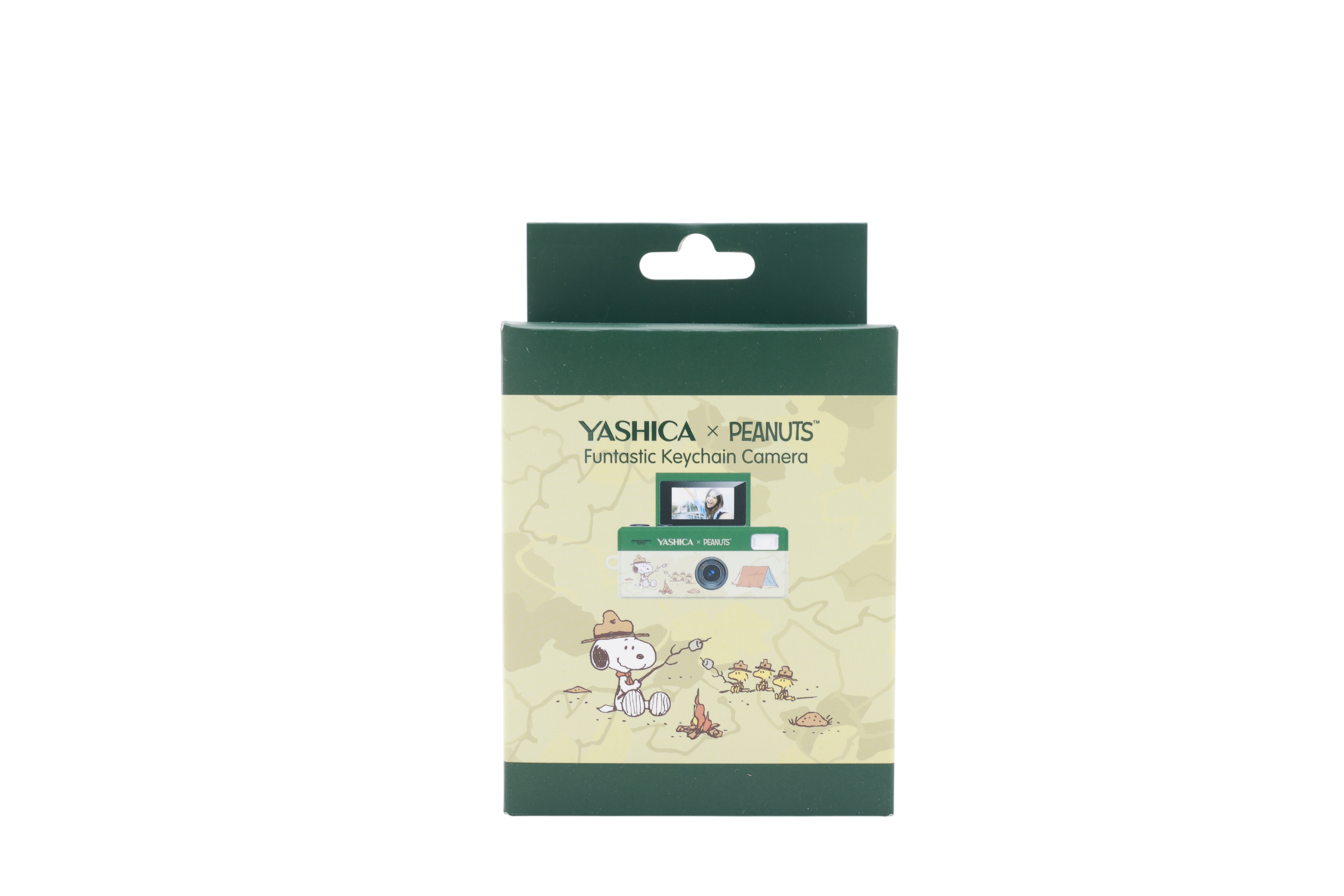 YASHICA Funtastic -avaimenperä, minikamera, PEANUTS