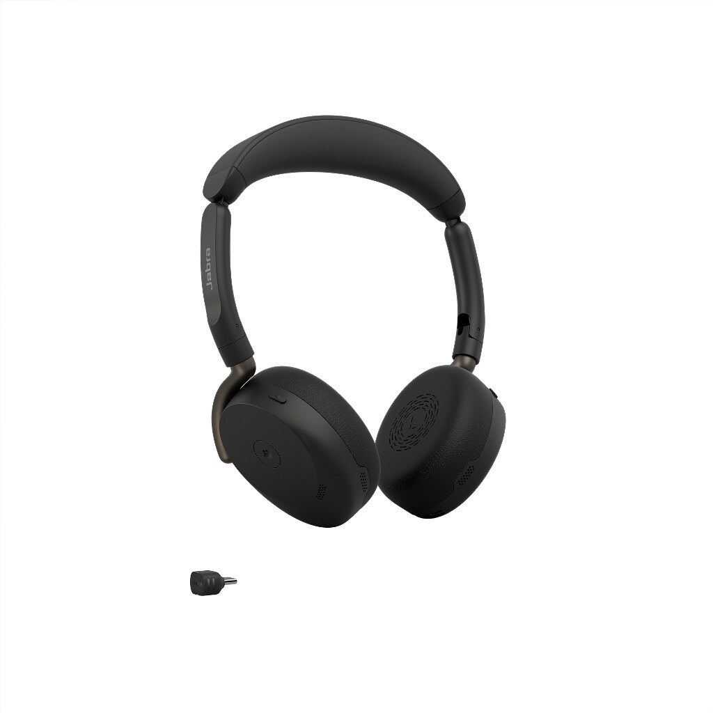 Jabra Evolve3 65 Flex MS, musta, yhdessä Link 390c:n kanssa