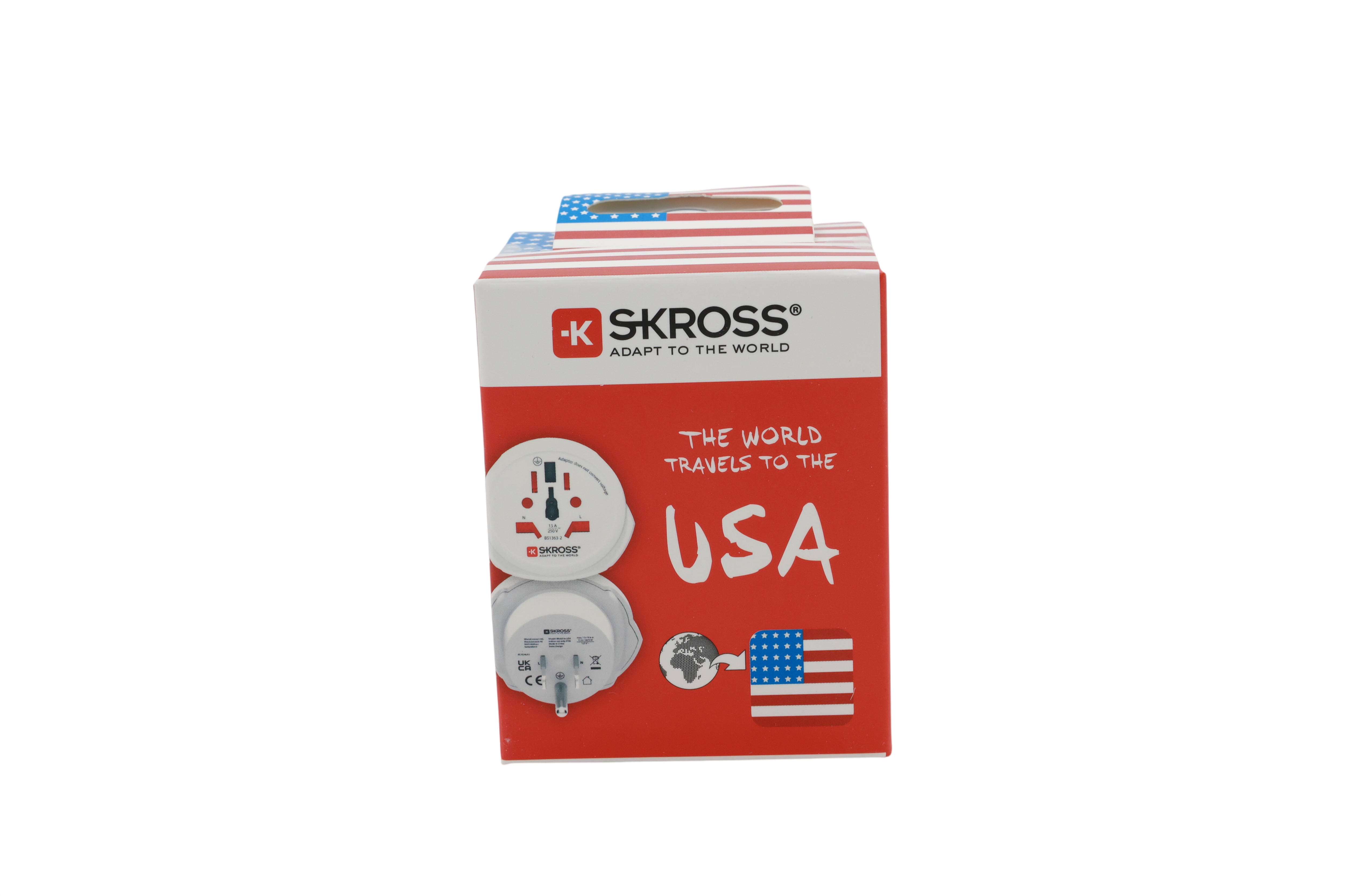 SKROSS World – USA White, vähittäismyynti