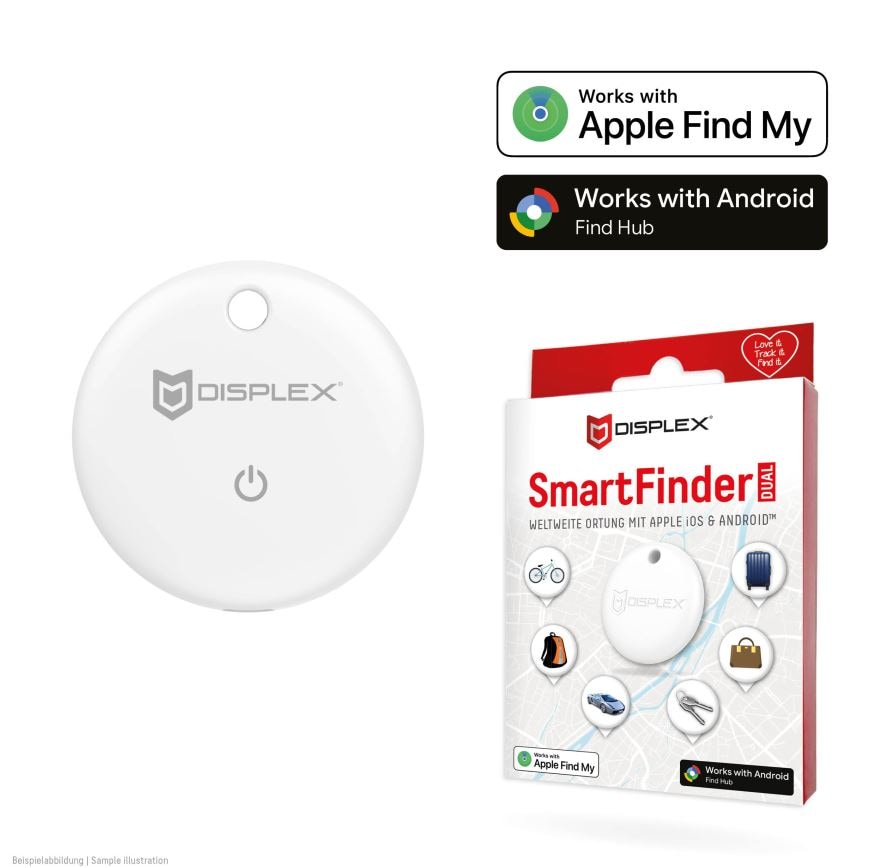 DISPLEX Dual SmartFinder, valkoinen