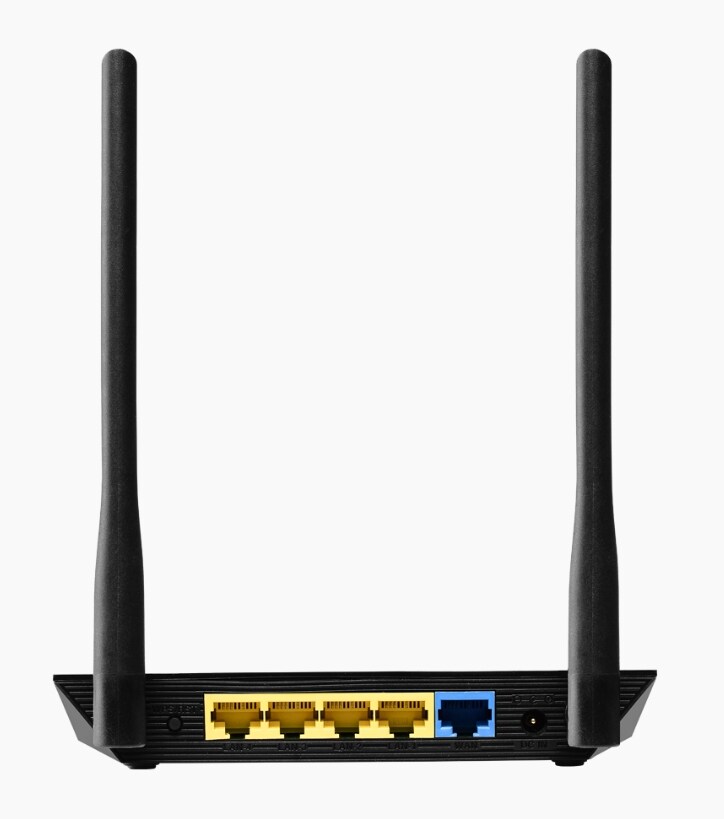 Edimax BR-6428NS V5 N300 4-in-1 Wi-Fi-reititin, tukiasema, kantamanlaajennin ja WISP