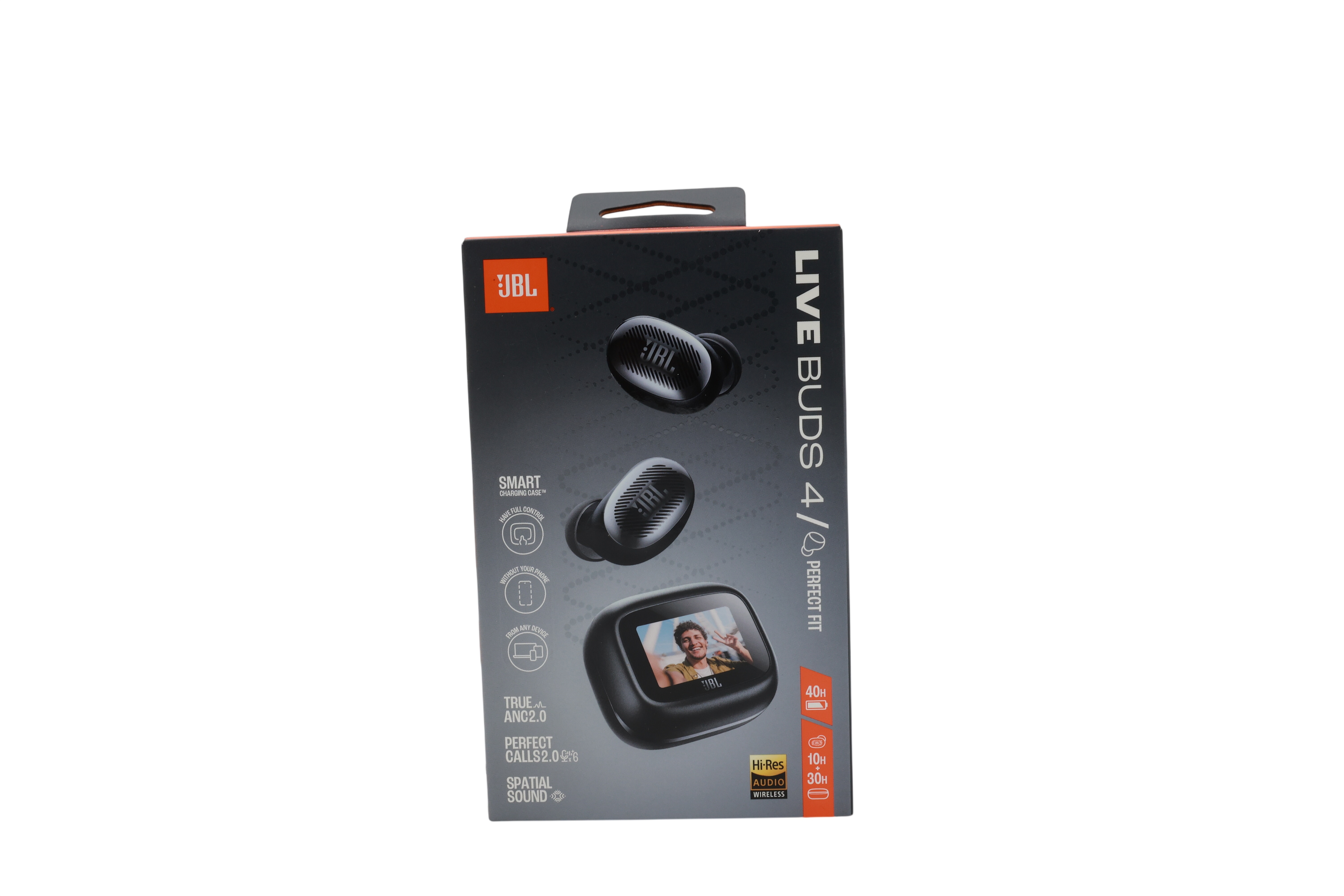 JBL Live Buds 4, langattomat Bluetooth-korvakuulokkeet, musta