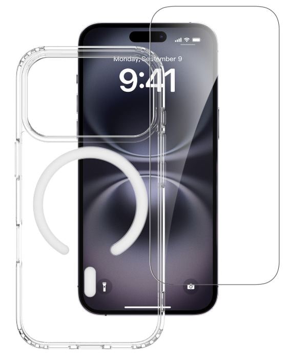 4smarts 360 Premium Protection -sarja Apple iPhone 18 Pro / 17 Pro, kirkas