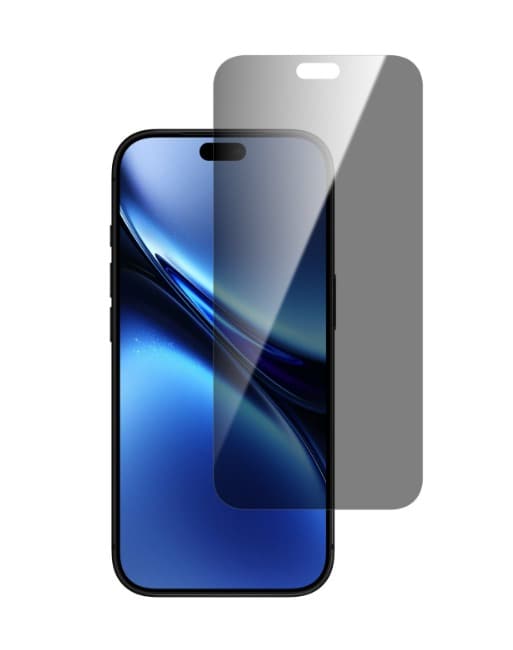 4smarts Second Glass Privacy -suojalasi asennuskehyksellä Apple iPhone 18 Pro Max -mallille, kirkas