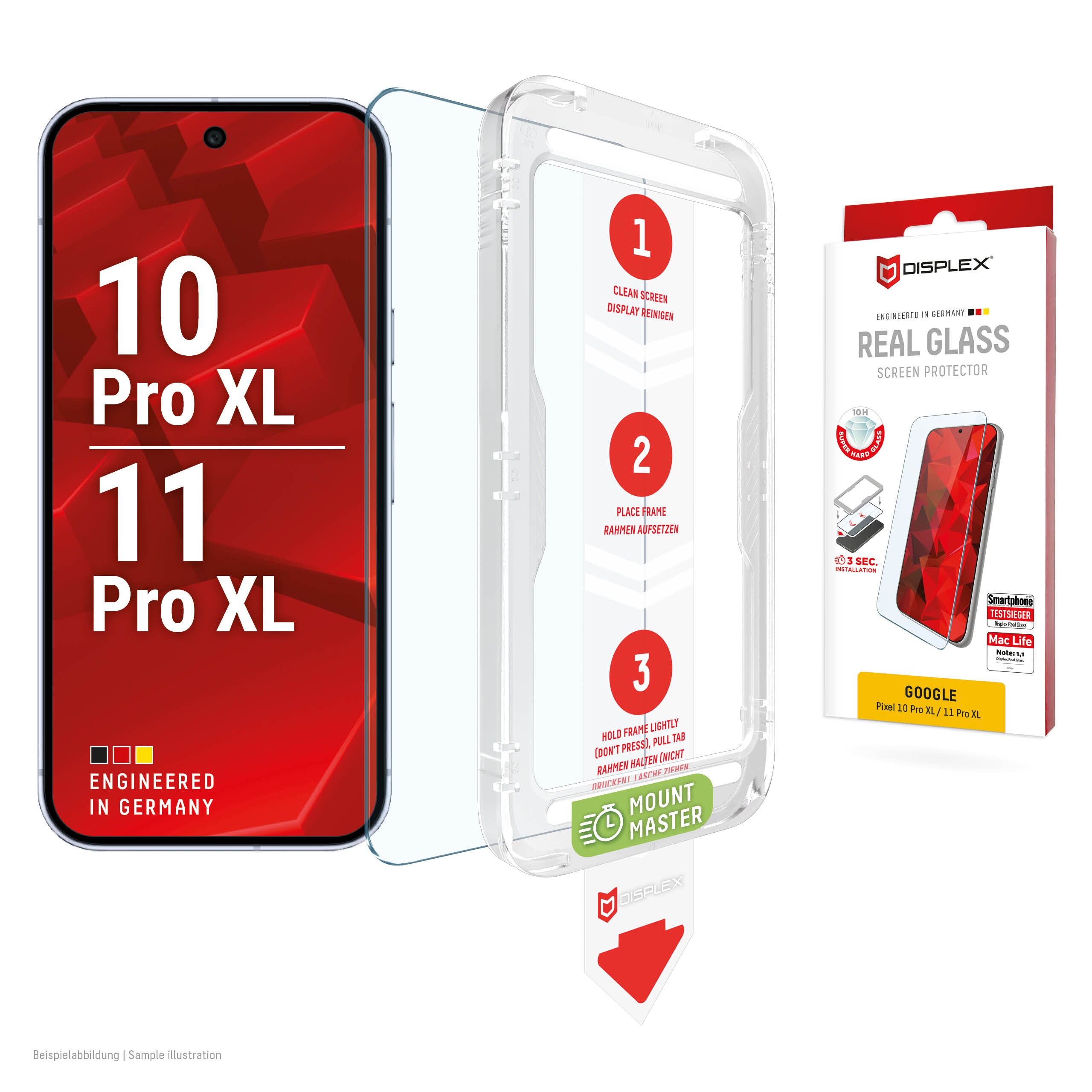 DISPLEX-suojalasi Google Pixel 11 Pro XL:lle ja 10 Pro XL:lle