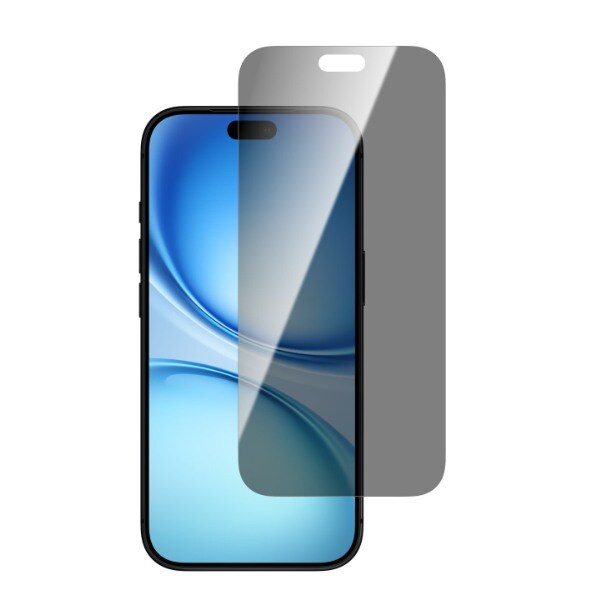 4smarts Second Glass Privacy -suojalasi asennuskehyksellä Apple iPhone 18 Pro:lle, kirkas