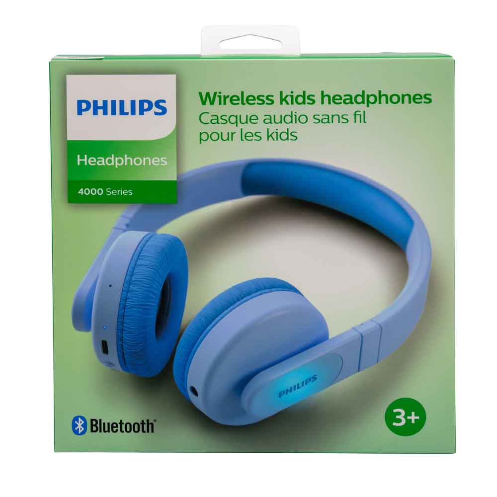 Philips TAK4206BL/00 langattomat Bluetooth-lasten korvanpäälliset kuulokkeet, siniset