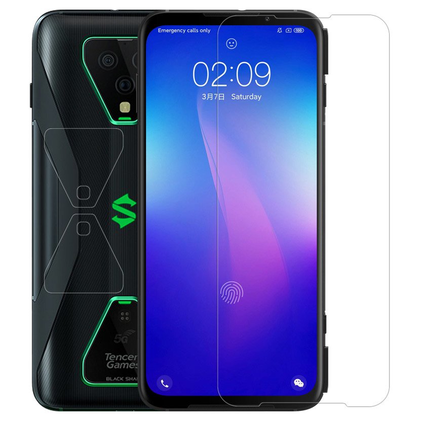 Nillkin Amazing H+ Pro ultra-ohut karkaistu lasi AGC 0.2 MM 9H 2.5D Xiaomi Black Shark 3 Pro