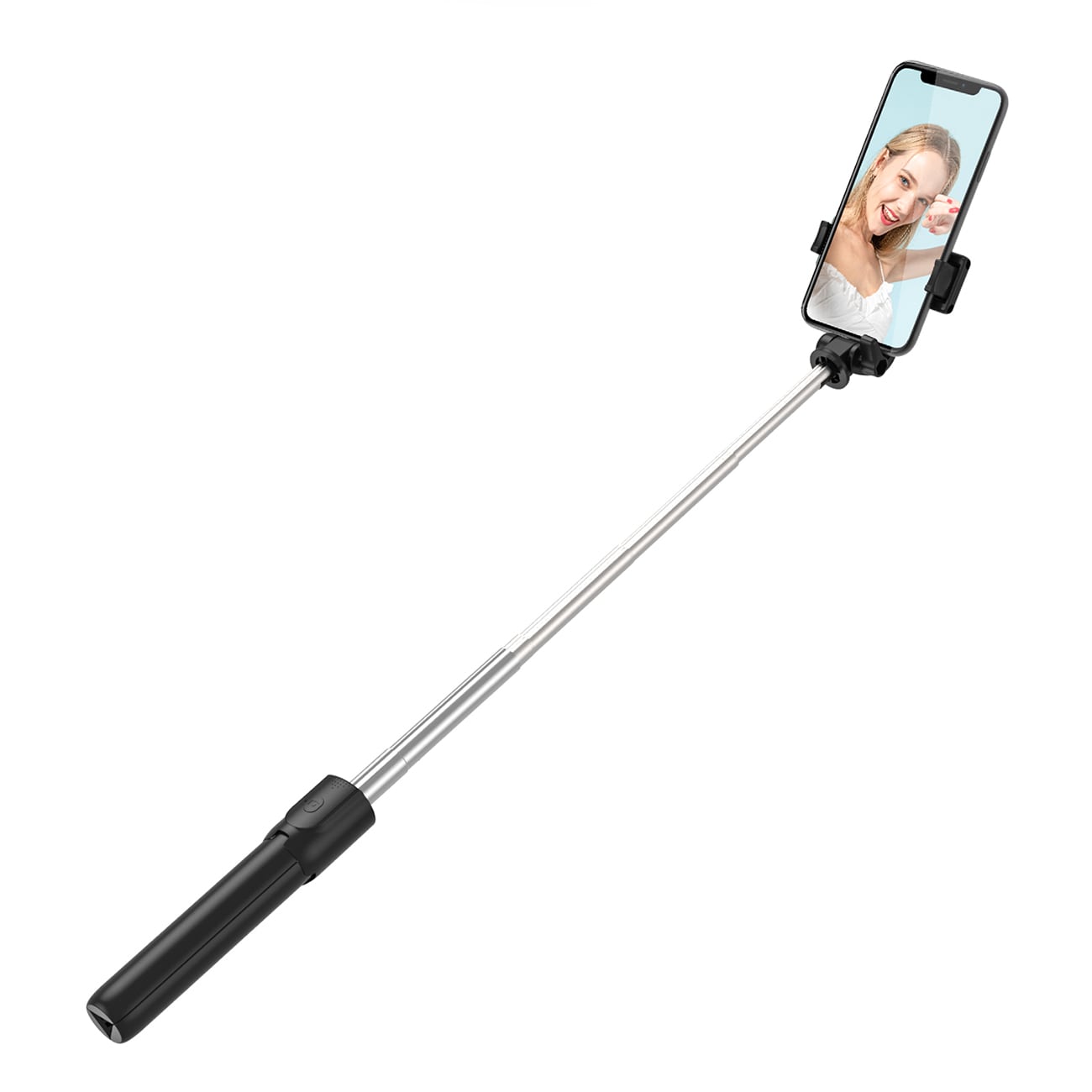 Selfie stick WRY1S teleskooppinen jalusta 0.7m puhelimelle - musta