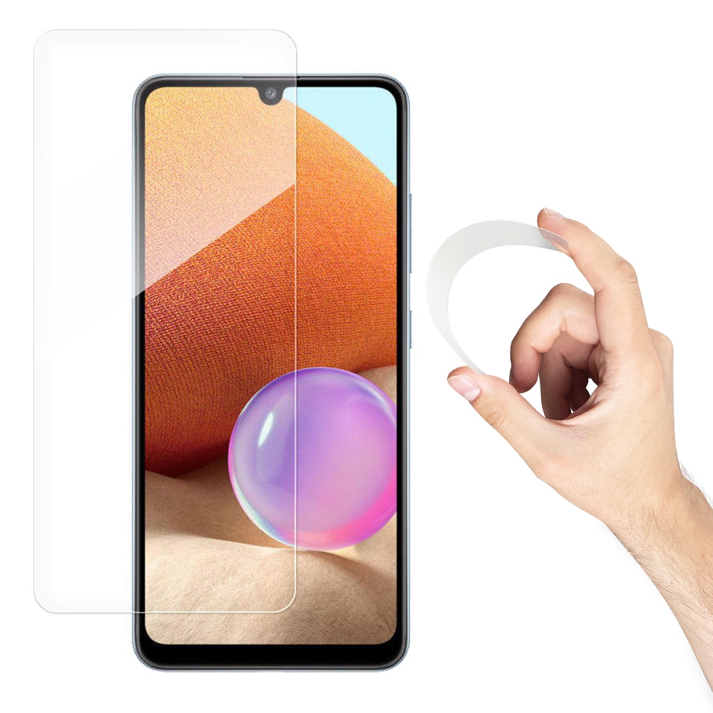 Wozinsky Nano Flexi Glass hybridi näytönsuoja karkaistu lasi Samsung Galaxy A42 5G -puhelimelle