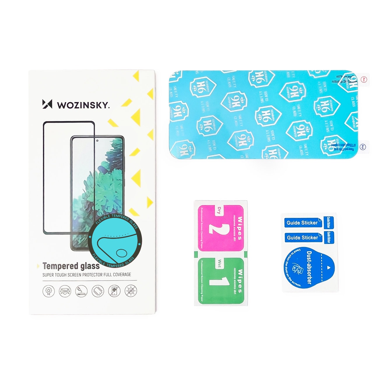 Wozinsky Nano Flexi hybridi joustava lasikalvo Samsung Galaxy A73 karkaistu lasi