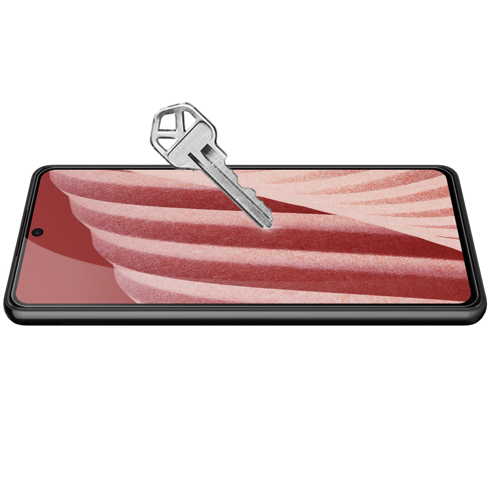 Nillkin CP+PRO ohut karkaistu lasi 0,2 mm 9H kehyksellä Samsung Galaxy A73 musta