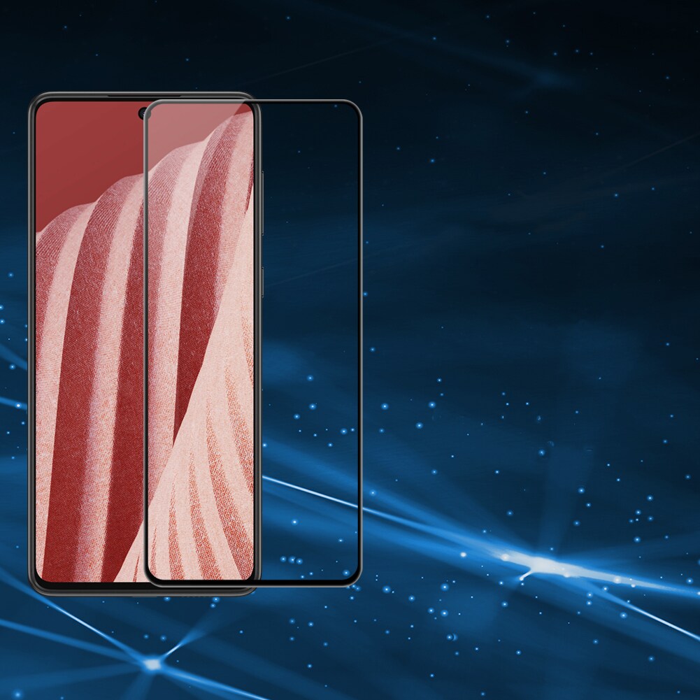 Nillkin CP+PRO ohut karkaistu lasi 0,2 mm 9H kehyksellä Samsung Galaxy A73 musta