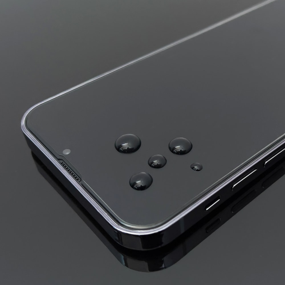 Wozinsky Täysliima Moto G51:n koko näytön karkaistu lasi mustalla kehyksellä