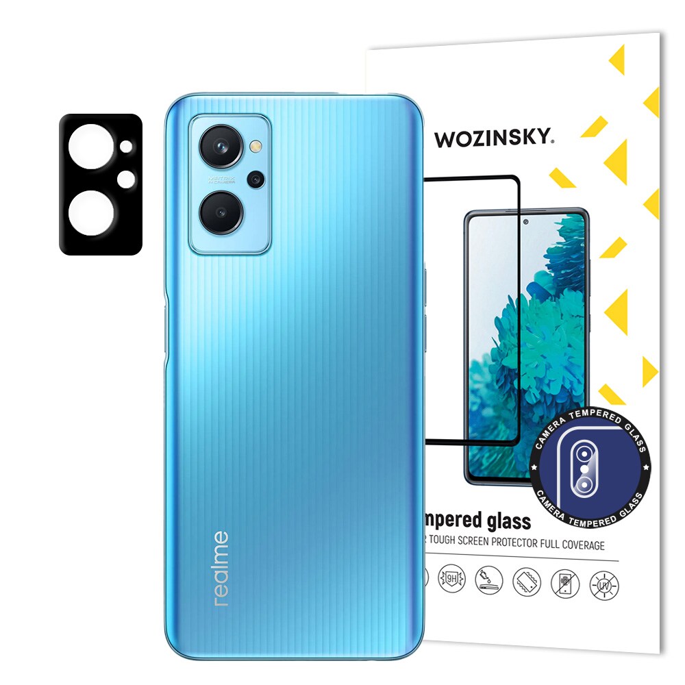 Wozinsky Täydellinen kameran lasi 9H Täydellinen kameran karkaistu lasi Realme 9i:lle