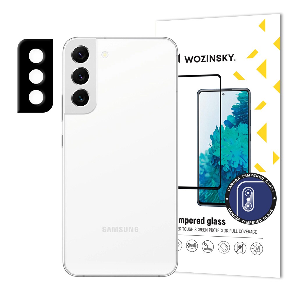 Wozinsky Täydellinen kameran lasi 9H Full Camera karkaistu lasi Samsung Galaxy S22:lle