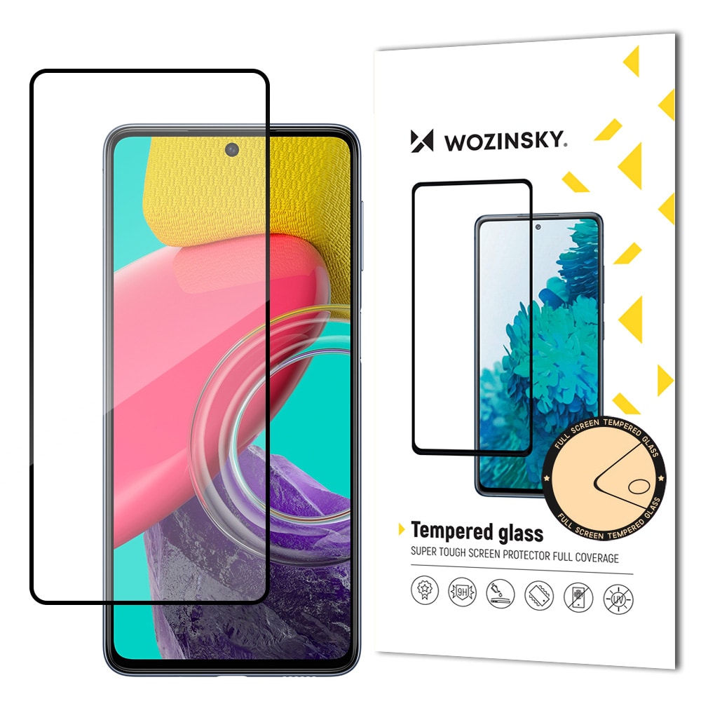 Wozinsky Täysliimattu karkaistu lasi Samsung Galaxy M53 5G:hen