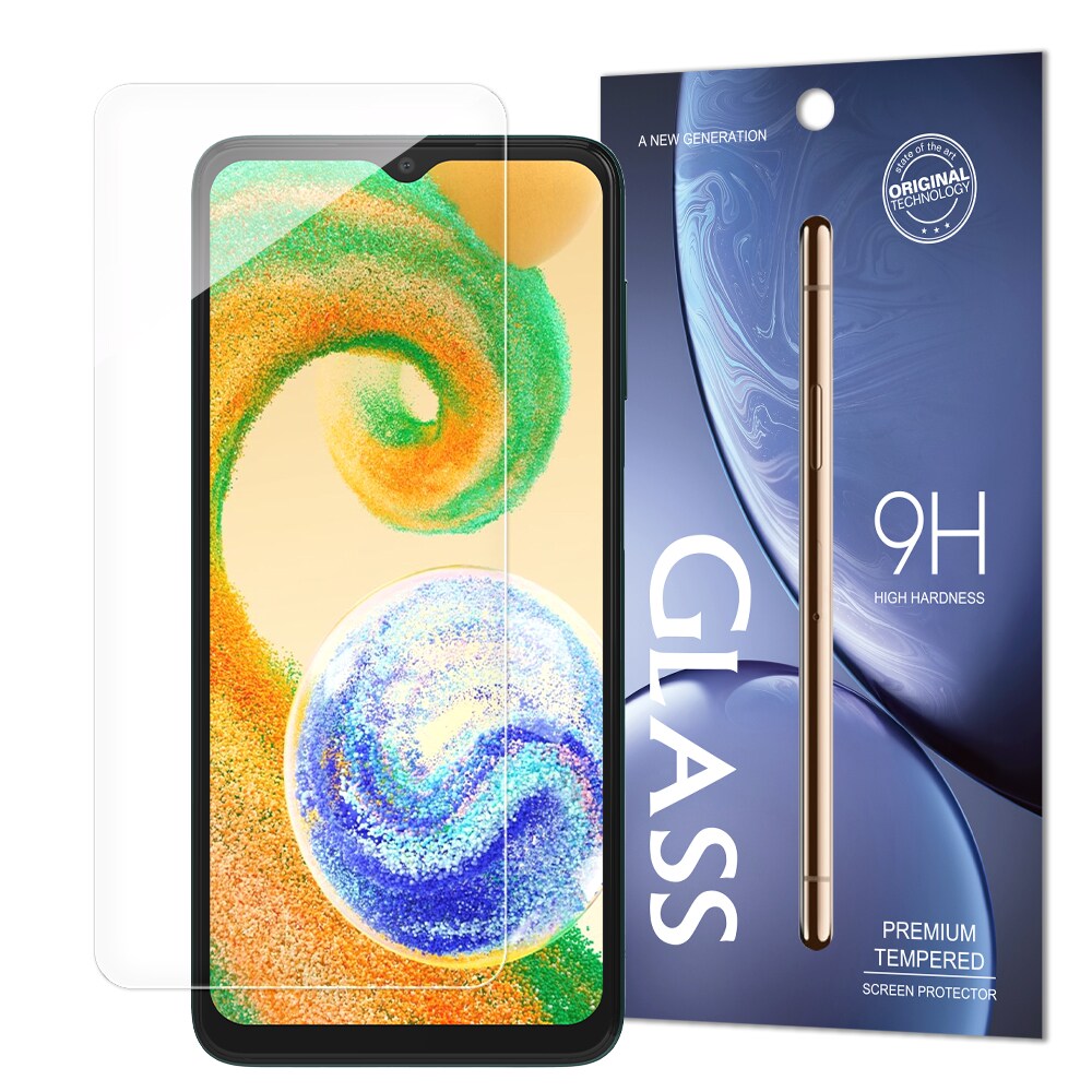 Standardi karkaistu lasi Samsung Galaxy A04s 9H karkaistu lasi kotelo