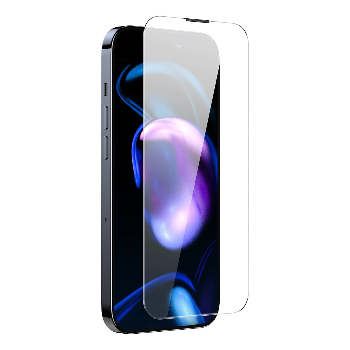 Baseus Koko karkaistu lasi iPhone 14 Pro:lle, kaiuttimen kansi 0,3 mm + kiinnityskehys
