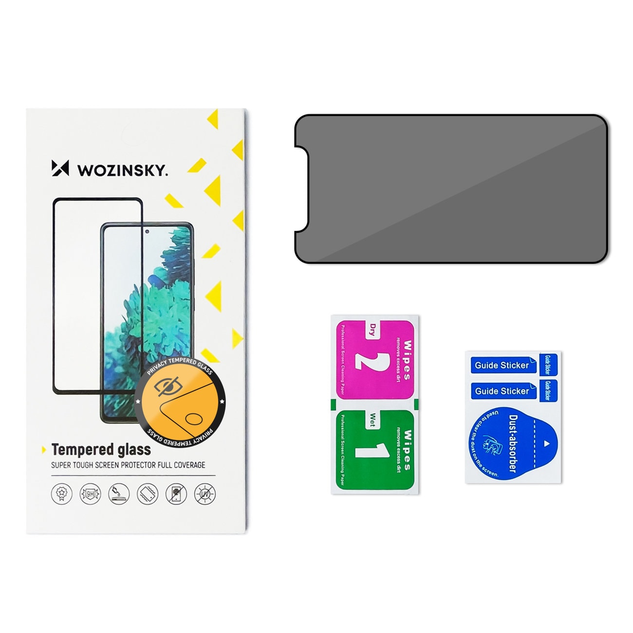 Wozinsky Yksityisyyslasi Samsung Galaxy A13:lle, vakoilun estävä suodatin