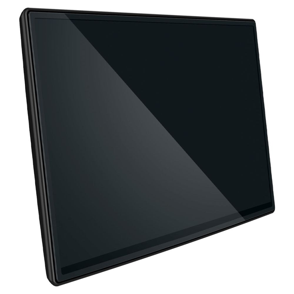 Spigen Glas.tR EZ Fit karkaistu lasi Tesla Model X 2022 / Model S 2021 - musta - musta