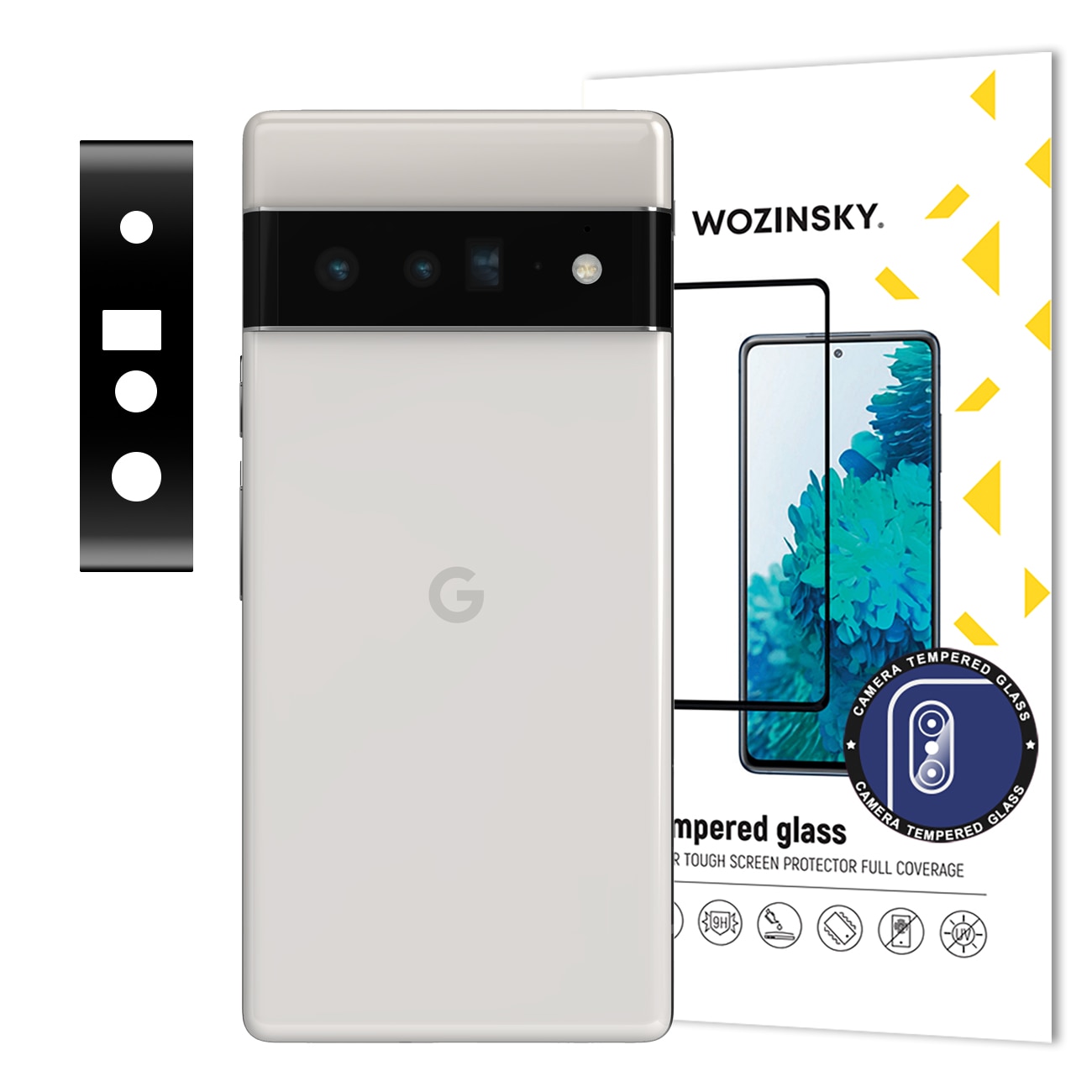 Wozinsky Täydellinen kameralasi Google Pixel 6 Pro -laitteelle