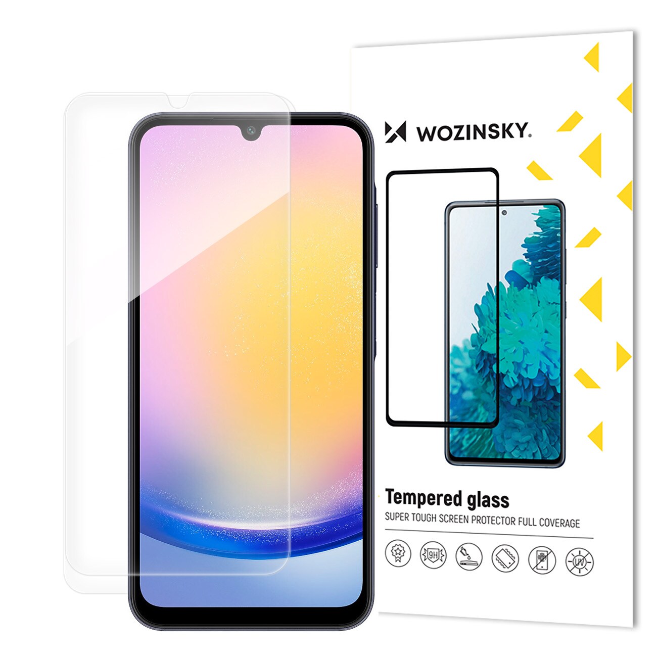 Wozinsky Karkaistua lasia Samsung A25:lle