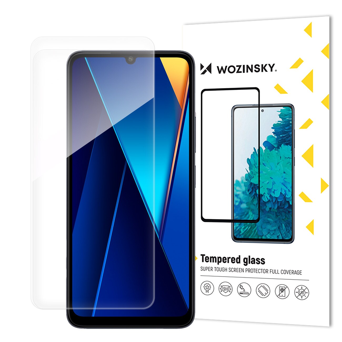 Wozinsky Karkaistu lasi Xiaomi POCO C65/Redmi 13C:lle Xiaomi Wozinsky