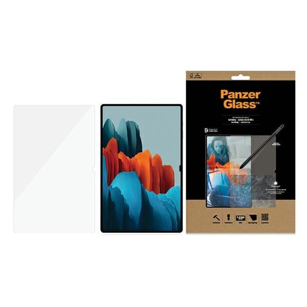 PanzerGlass E2E Super+ karkaistu lasi Samsung Galaxy Tab S8 Ultra -puhelimeen