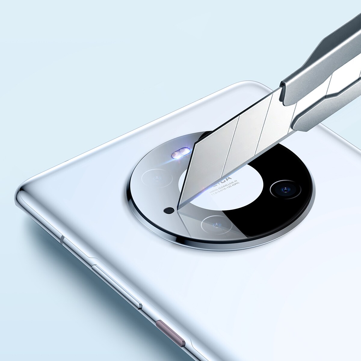 Baseus Huawei Mate 40 Pro kamerafilmi 0.3mm (2kpl) läpinäkyvä + puhdistussarja (SGQK000502)