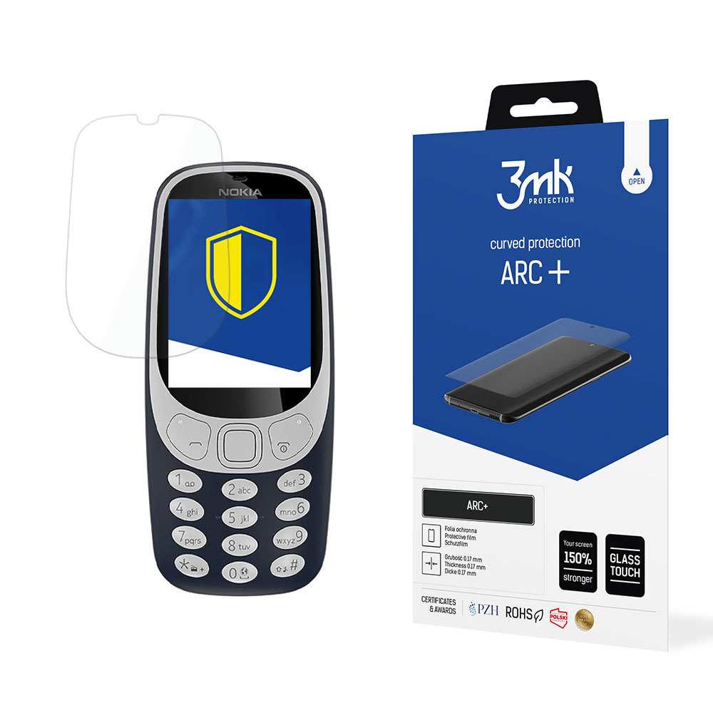 3mk ARC+ suojakalvo Nokia 3310 2017:lle