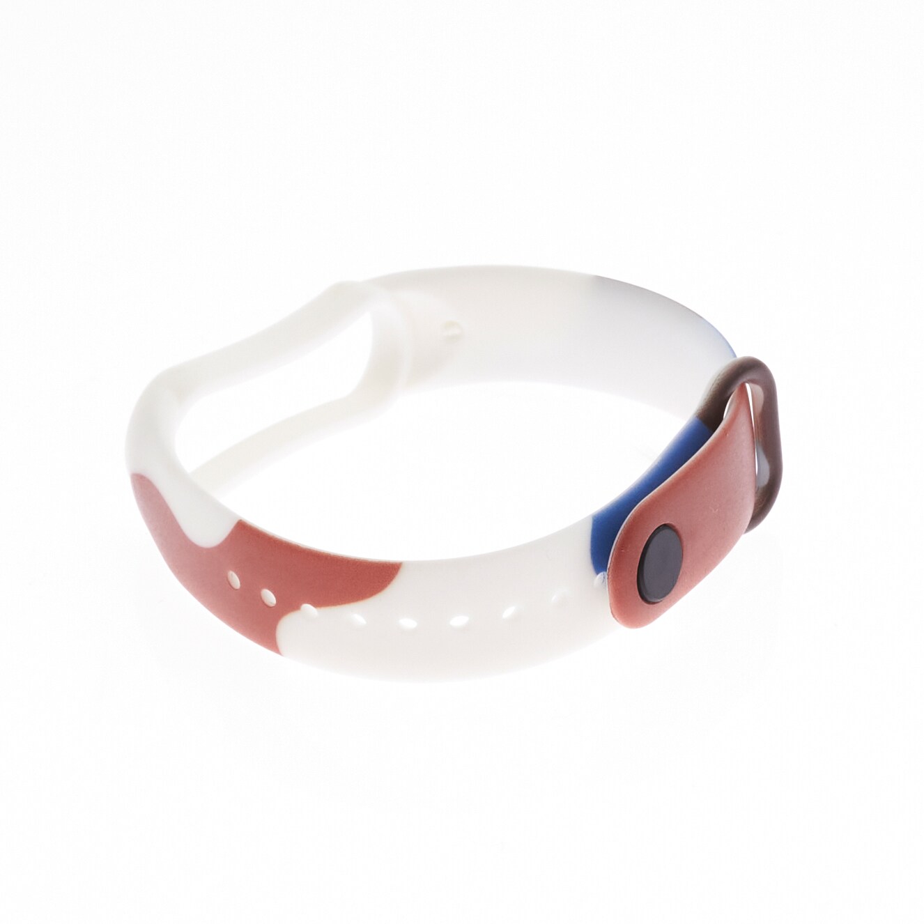 Hihna Moro bändi Xiaomi Mi Band 3 / 4 silikonihihna katsella rannekoru malli 8
