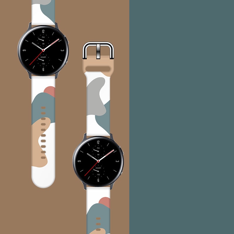 Hihna Moro Samsung Galaxy Watch 45 / 46 / 47 mm silikoni rannekorun kellonauha - kuvio 2