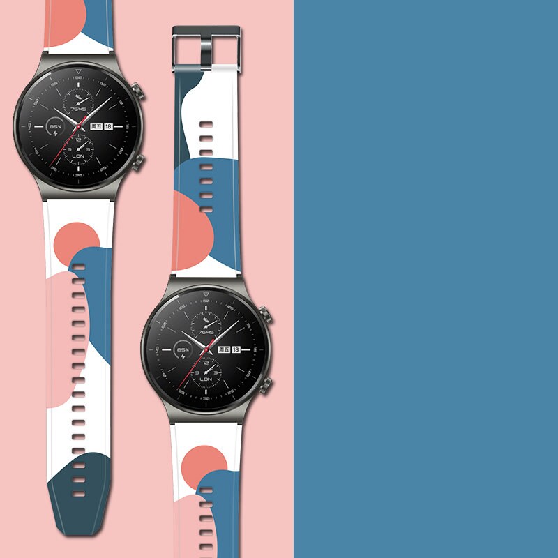 Hihna Moro bändi Huawei Watch GT2 Pro silikonihihna katsella rannekoru malli 11