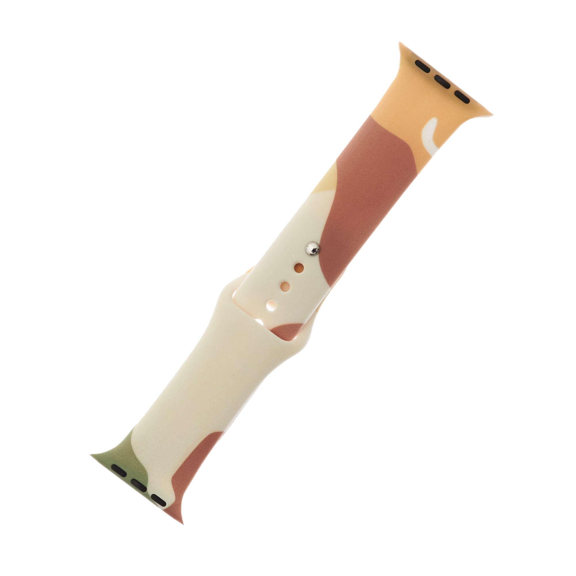 Silikonihihna Moro kellon rannekorun hihna Apple Watch 42 / 44 / 45 / 49 mm - Kuvio 1