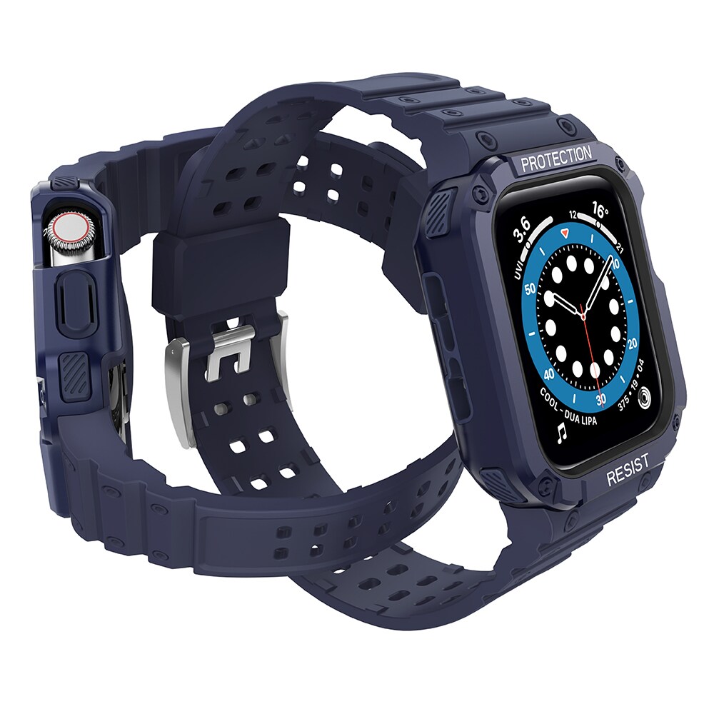 Suojaa hihna hihna Apple Watch 38/40/41mm panssaroitu asia hihna - sininen