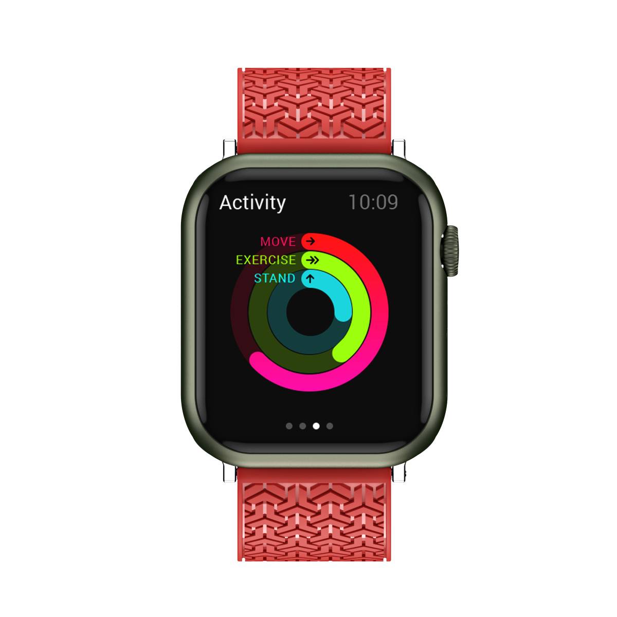 Kellon hihna Y kellonauha Apple kellolle 38/40/41mm - Punainen