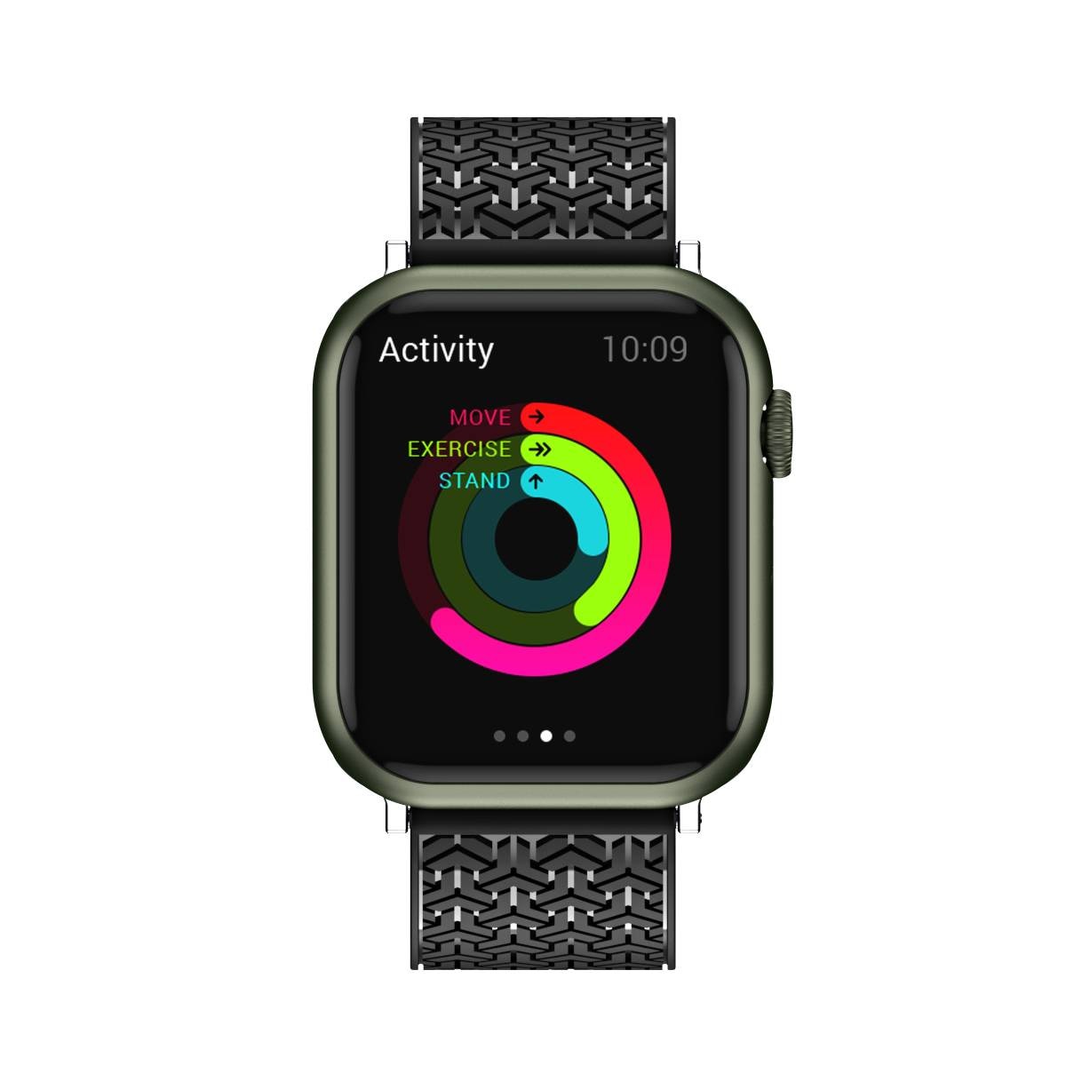 Kellonhihna Y kellonauha Apple kellolle 38/40/41mm - Musta