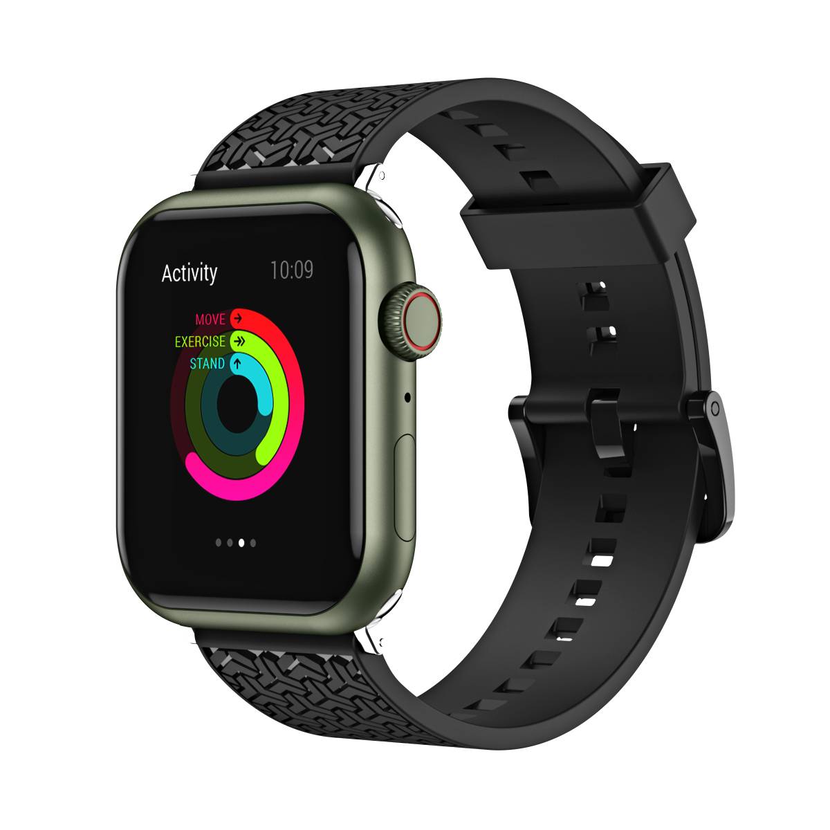 Kellonhihna Y kellonauha Apple kellolle 38/40/41mm - Musta