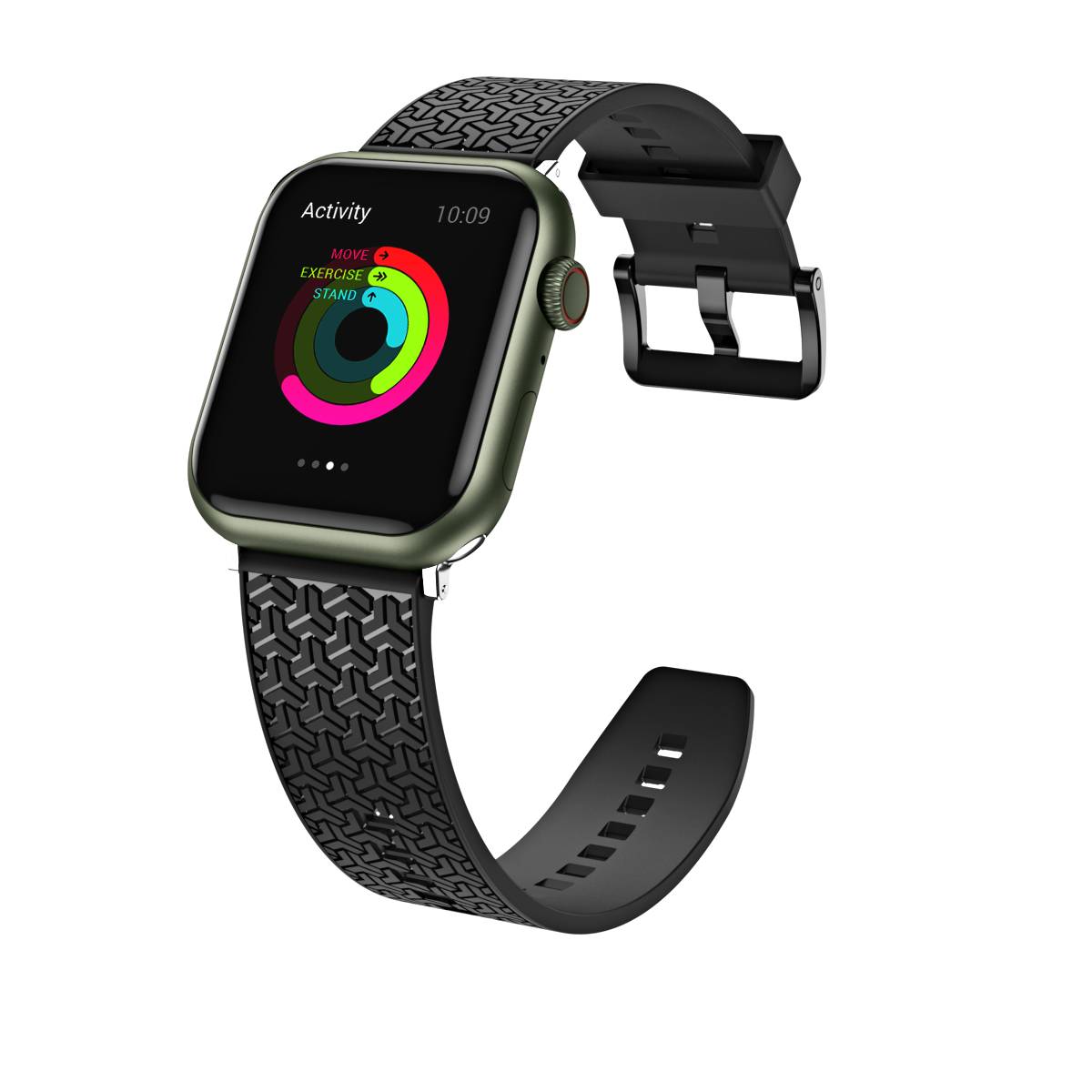 Kellonhihna Y kellonauha Apple kellolle 38/40/41mm - Musta